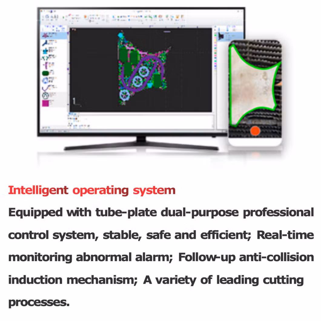 Ultra-High Power CNC Metal Large-Format Gantry Fiber Laser Cutting Machine Bevel Function Available