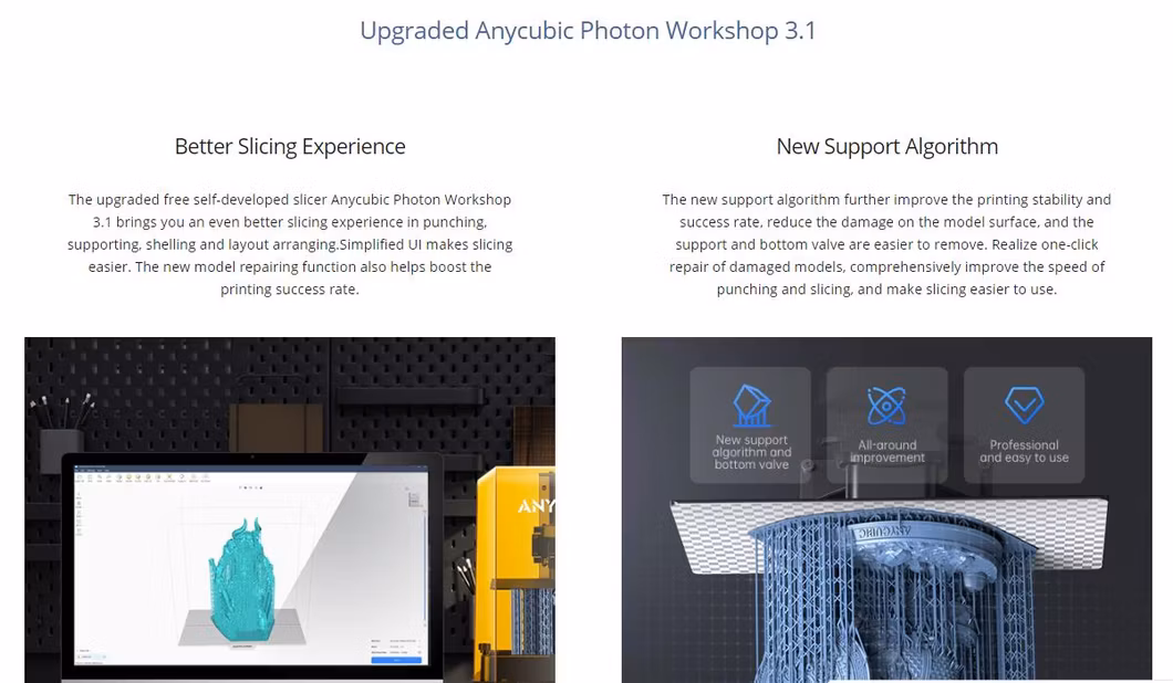 Anycubic- Photon Mono M5, Upgraded Slicer Software, 12K Resin 3D Printer with 10.1&prime;&prime; HD Monochrome Screen