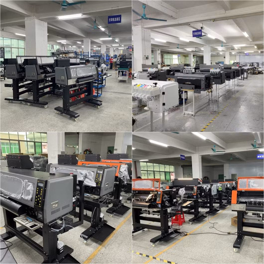 Dtf 3D Relief UV Printer for Glass/Acrylic/Board/Wood/Metal/Leather UV Dtf Film Printer