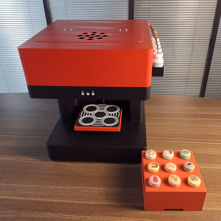 3D Automatic Beverages Food Printing Edible Latte Art Coffee Printer Machine