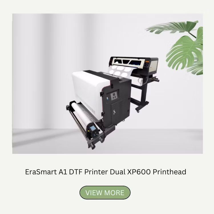 Erasmart A4 L805 L800 Head Desktop 3D Printer Digital Textile Printer A4 Dtf Printer Tshirt Printing Machine for Print Shop