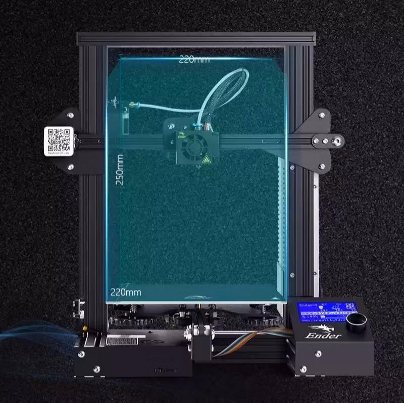 Ender 3 High Resolution Auto Leveling Fdm Concrete 3D Printer