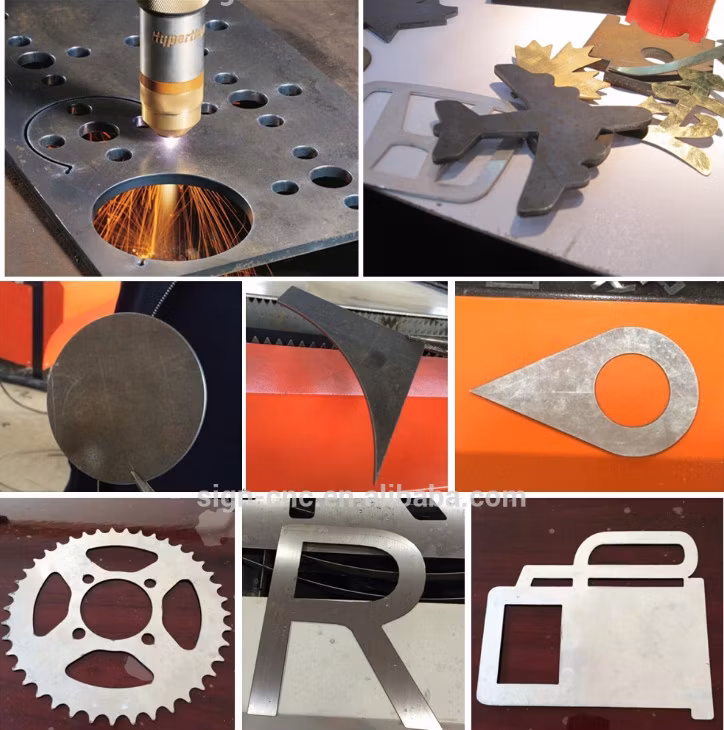 Metal Tube CNC Plasma Cutting Machine 1325/1530 Table CNC Plasma Cutter CNC Plasma Cutter 63A 100A 120A 160A 200A Steel Metal Cutting for Iron Carbon Steel