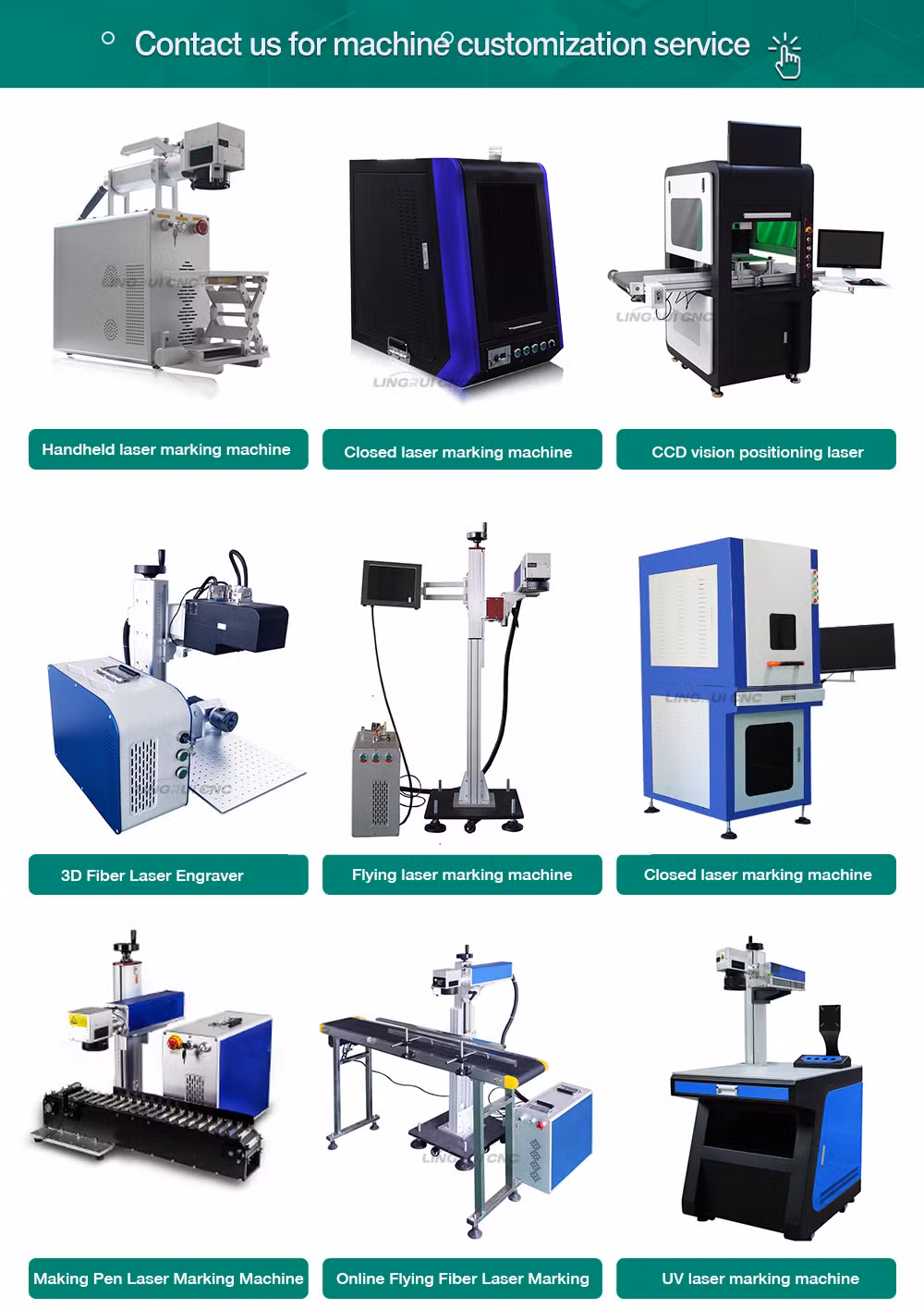 Desktop 50W 100W 3D Jpt Mopa Fiber Metal Laser laser Printer Printing Marking Gold Engraving Jewelry Logo Machine for Plastic