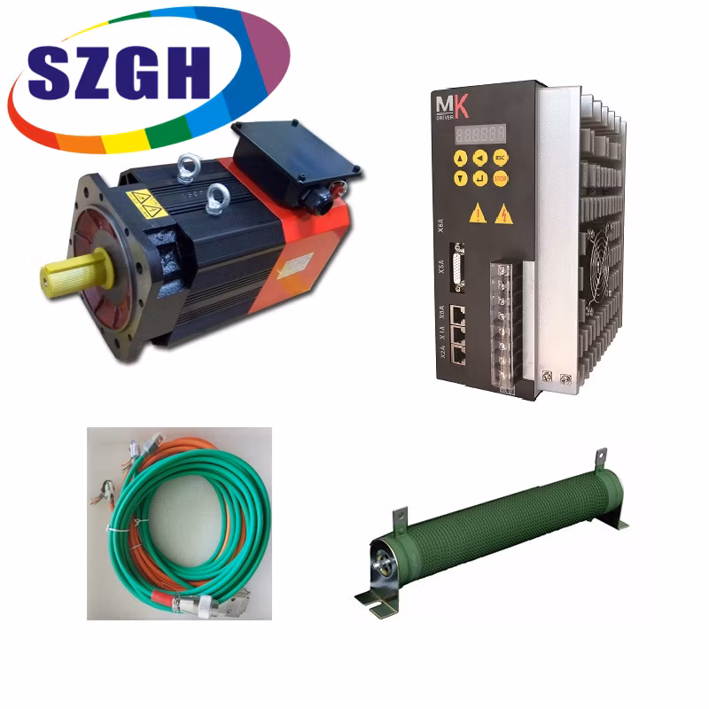 Safe &amp; Reliable Products Szgh 7.5kw 48nm 8000rpm Spindle Servo Motor and Driver Kit for CNC Router Milling Machine