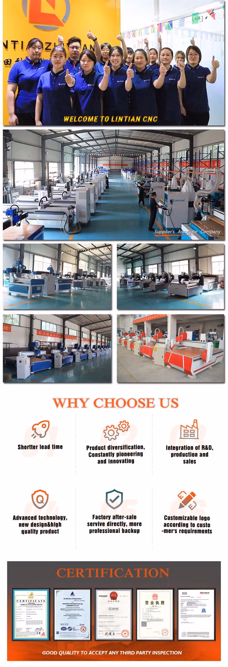 Aluminum CNC Printer Machine for Copper Aluminum 6090 From 4axis 3 Axis CNC Machine 3D Making Machine 3D Router 37 Wood Metal