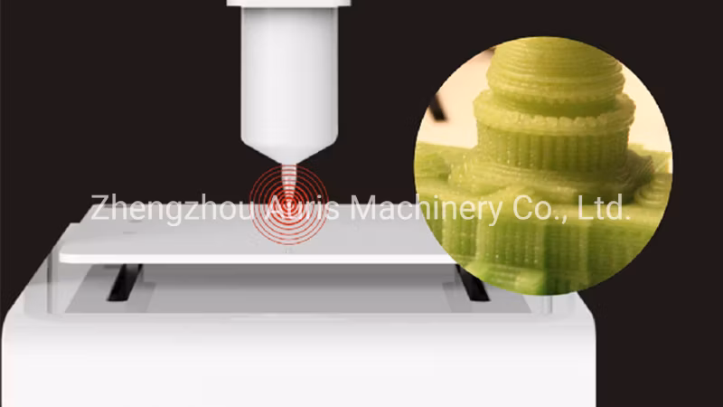 Mini Portable Printer 3D Food Photo Cake Macaron Printer Edible Food Printers for Cake Decorating