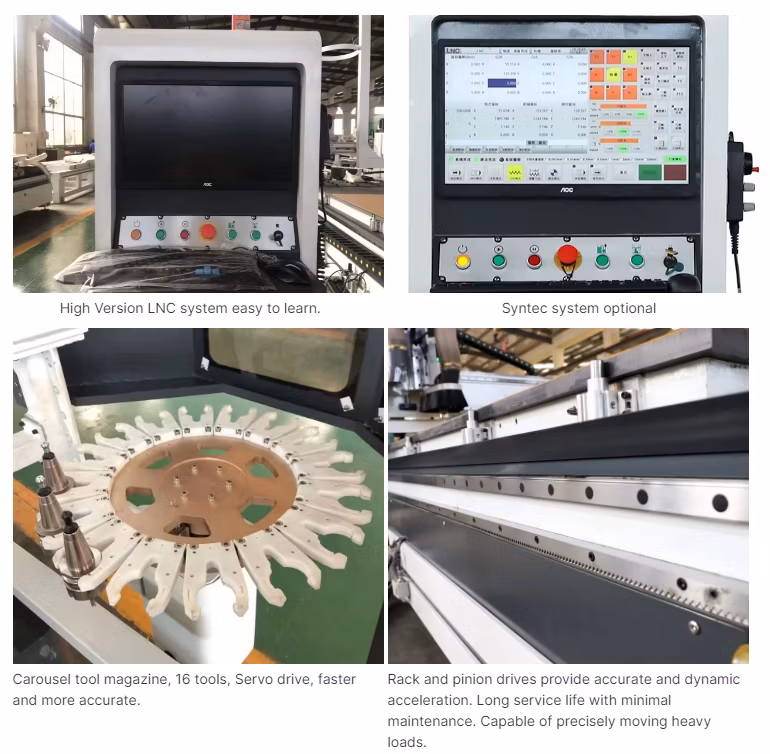 Furniture Making Woodworking Machinery Engraving Cutting 1325 CNC Router with Ce