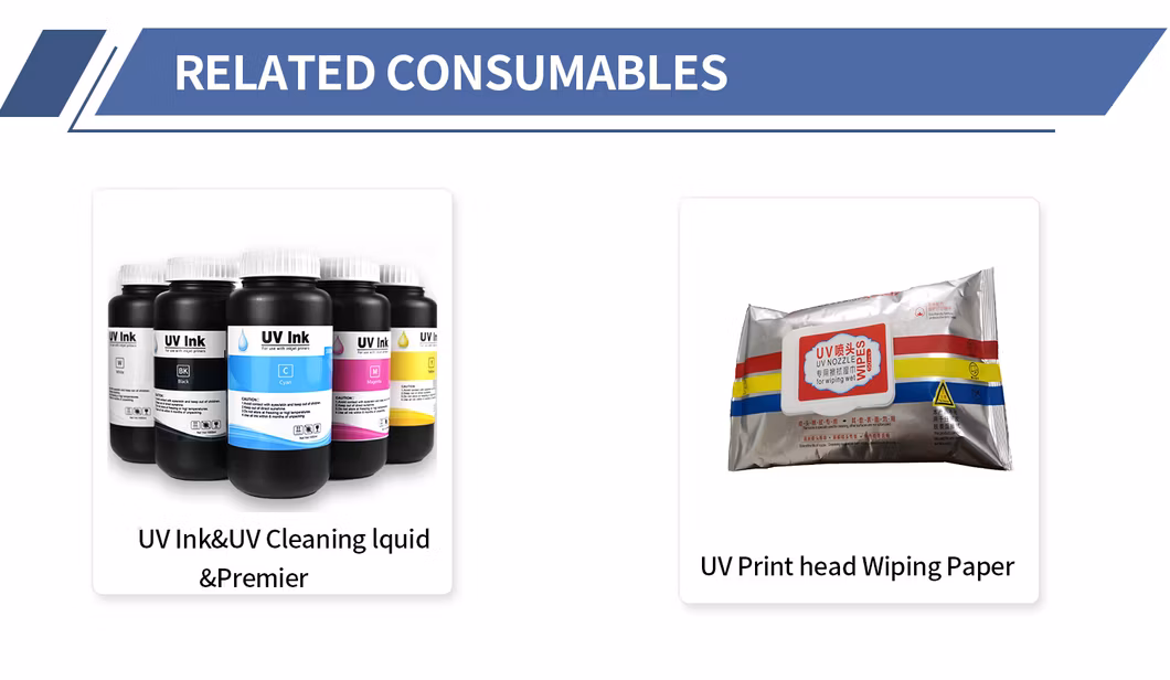 Factory Supply UV Printer 3D Printing Glass Metal Tile Acrylic UV Printer