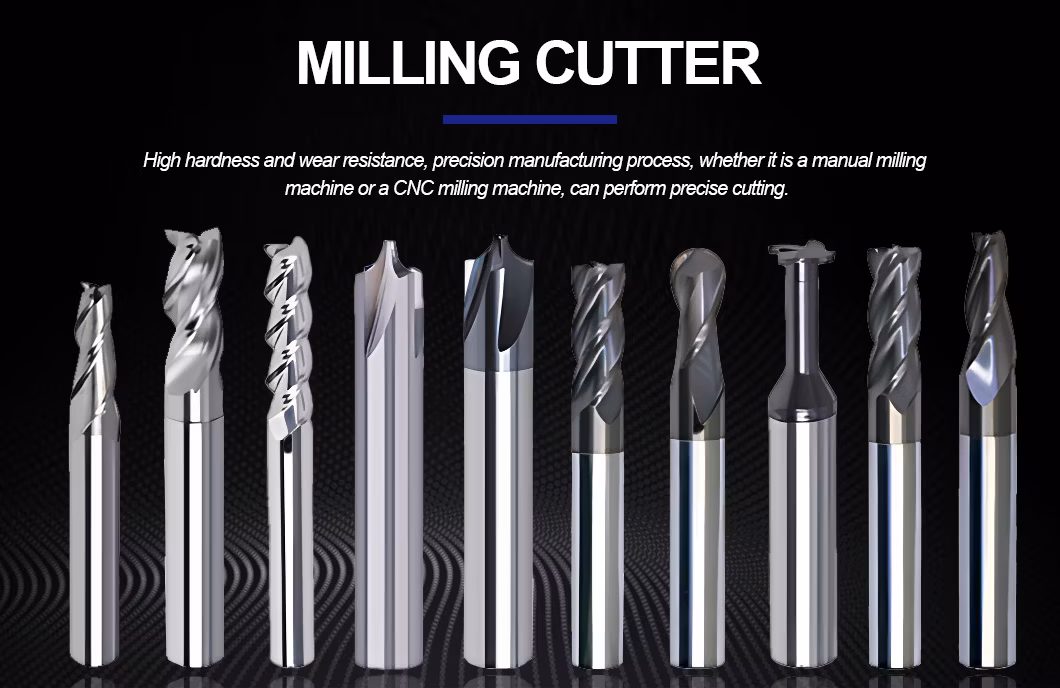 Fabricado En China High-Speed Alloy CNC Milling Tool Cutter for Aluminum
