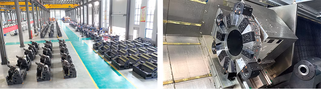 Tck50 CNC Lathe Can Be Equipped with System, High Metal Processing Efficiency