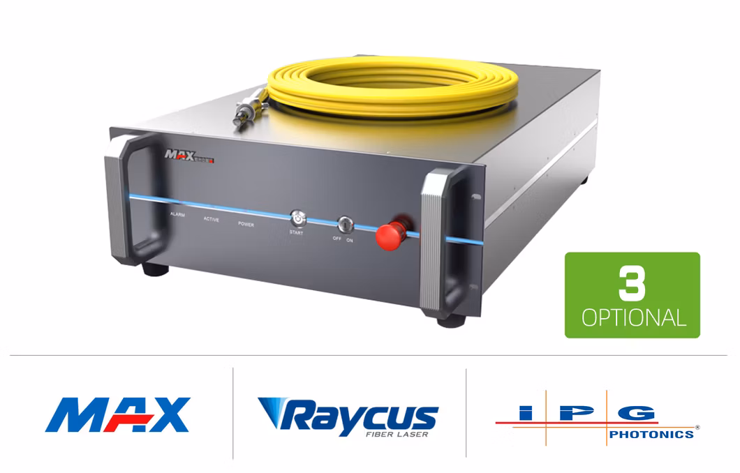 CNC 2000W/3000W Aluminum Stainless Steel Iron Sheet Metal CS Ss Mini Pipe Single Head/Precision Automatic Die Exchange Table Fiber Laser Cutting Cutter Machine