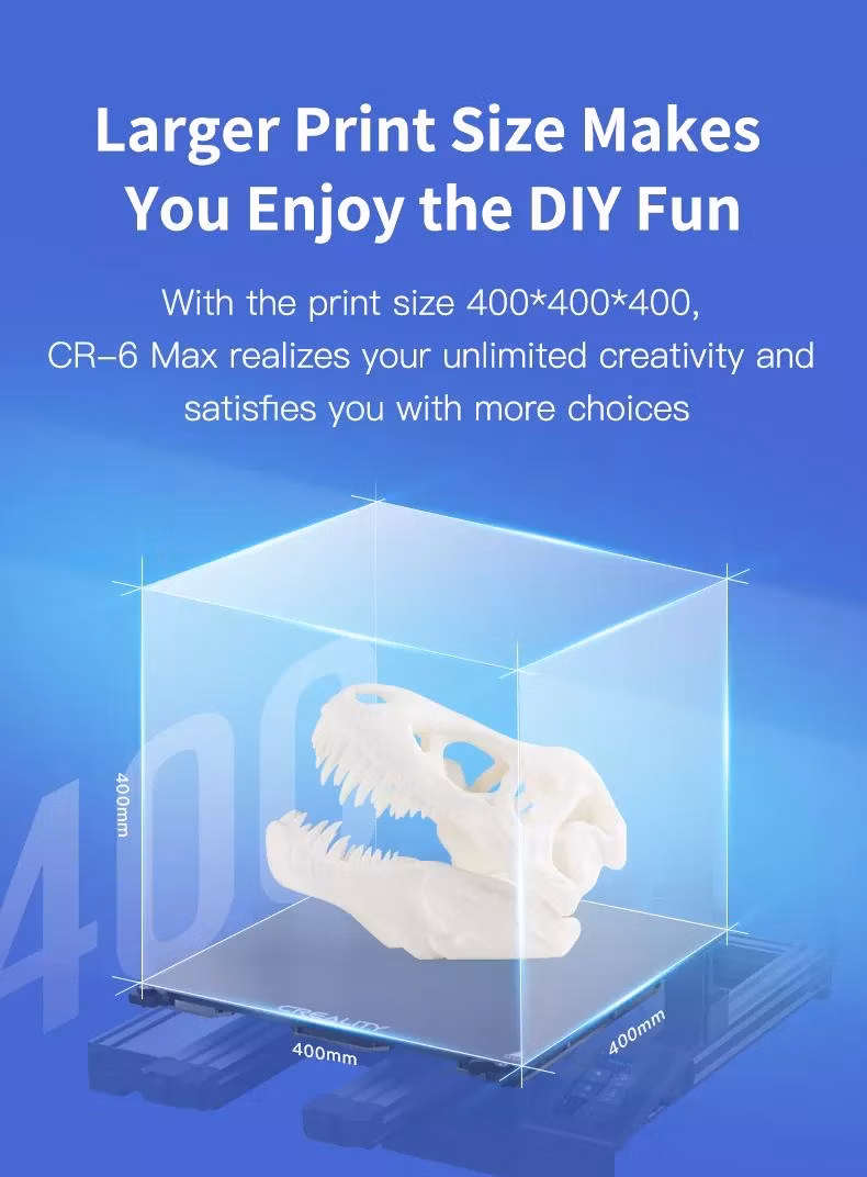 Home DIY 3D Printer Large Print Size Cr 6 Max