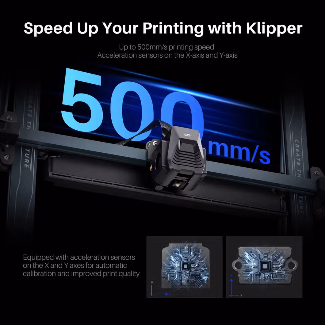 Elegoo Wholesale Neptune 4 Plus Auto Leveling Large Print Size 320 320*385mm Fast 500mm/S Industrial Desktop Fdm 3D Printer