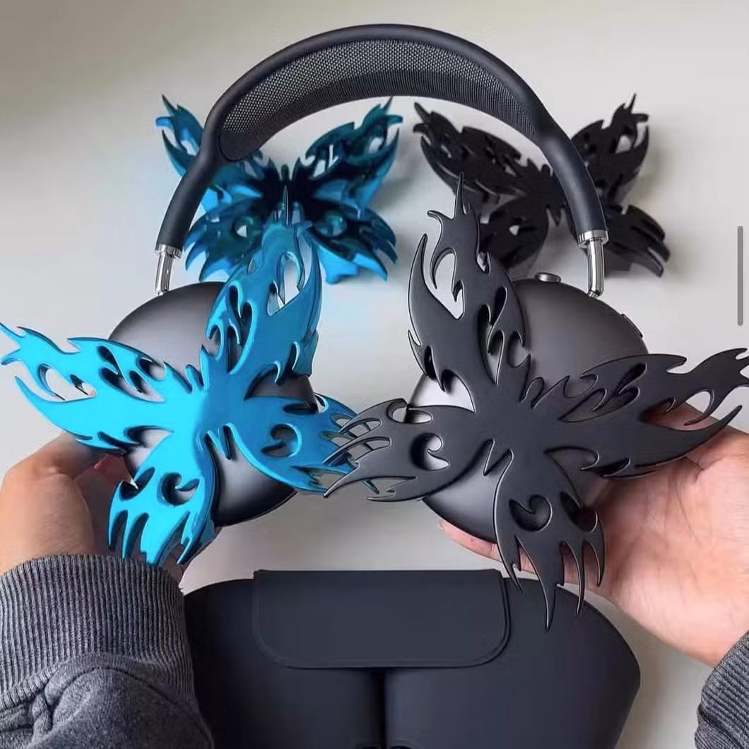 OEM ODM Manufacturer High Quality 3D Printed Resin Plating Headphone Case