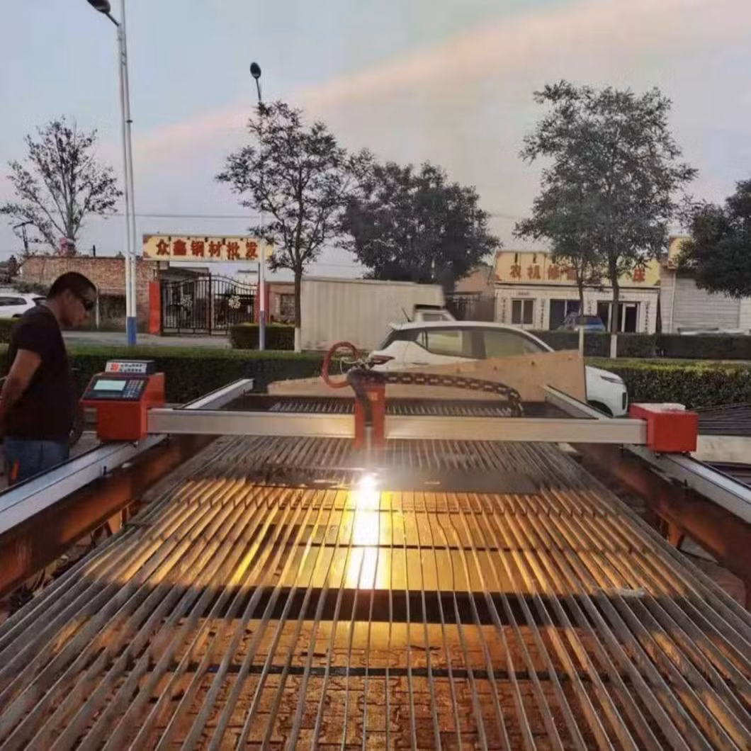 Portable Cantilever CNC Plasma and Gas Fuel Flame Cutting Machine for Rapid Metal Sheet Fabrication Processing