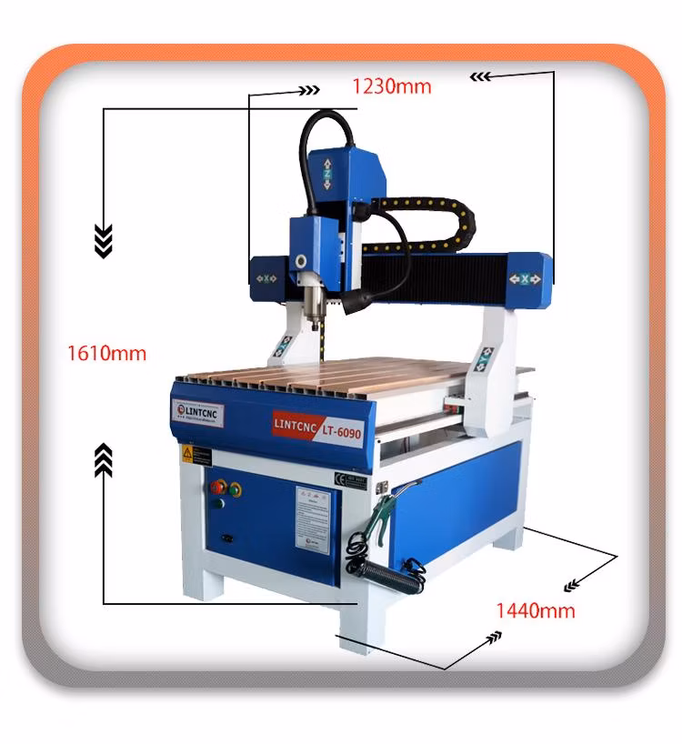 3axis 4axis 3030 4060 6060 6090 6012 1212 3D CNC Woodworking Machine Engraving Cutting Milling Router for Wood Furniture, MDF, PVC, Aluminum, Metal Price