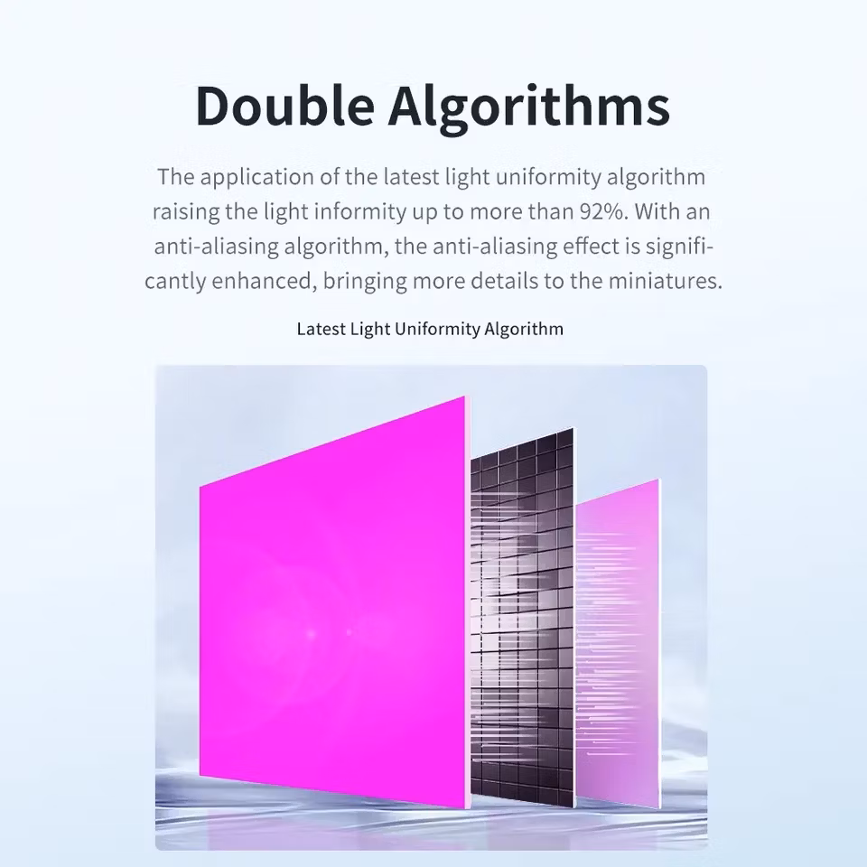 Anycubic Photon D2 Resin 3D Printer, DLP 3D Printer with High Precision, Ultra-Silent Printing & 20000+ Hours Usage Life-Span,