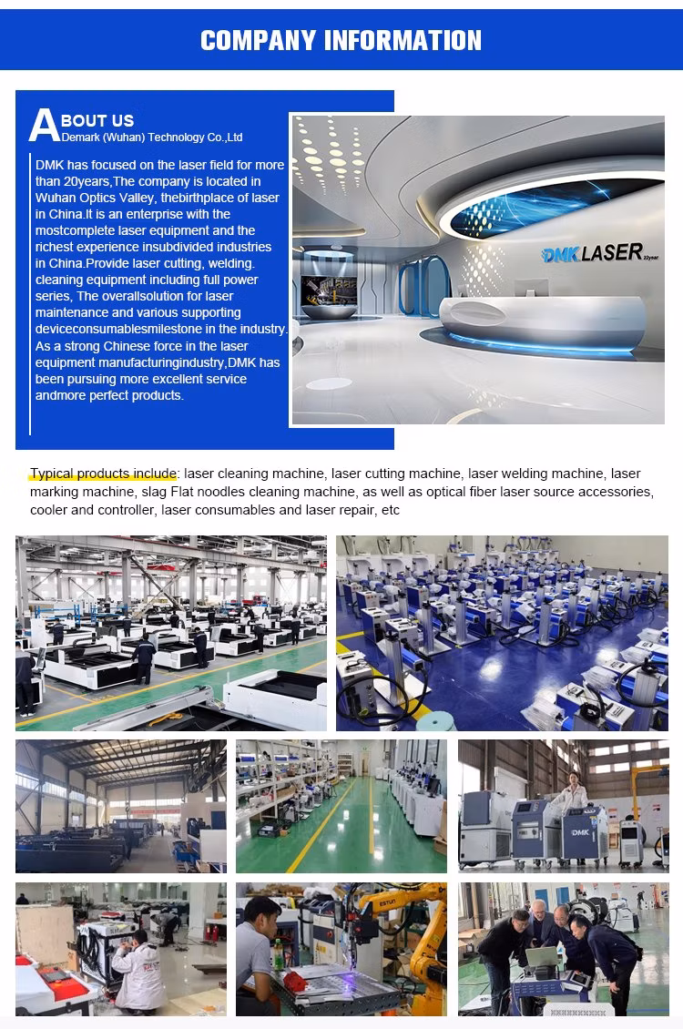 Dmk Industrial Robot Arm CNC Fiber Laser Welding Cleaning and Cutting Six Axes