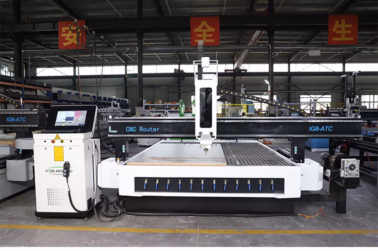 Woodworking CNC Router Atc 1530 for Wooden Door Furniture Cabinets/1325 Wood Caving Engraving Machine/3D MDF Plywood Acrylic Cutting Machinery 2030/2040