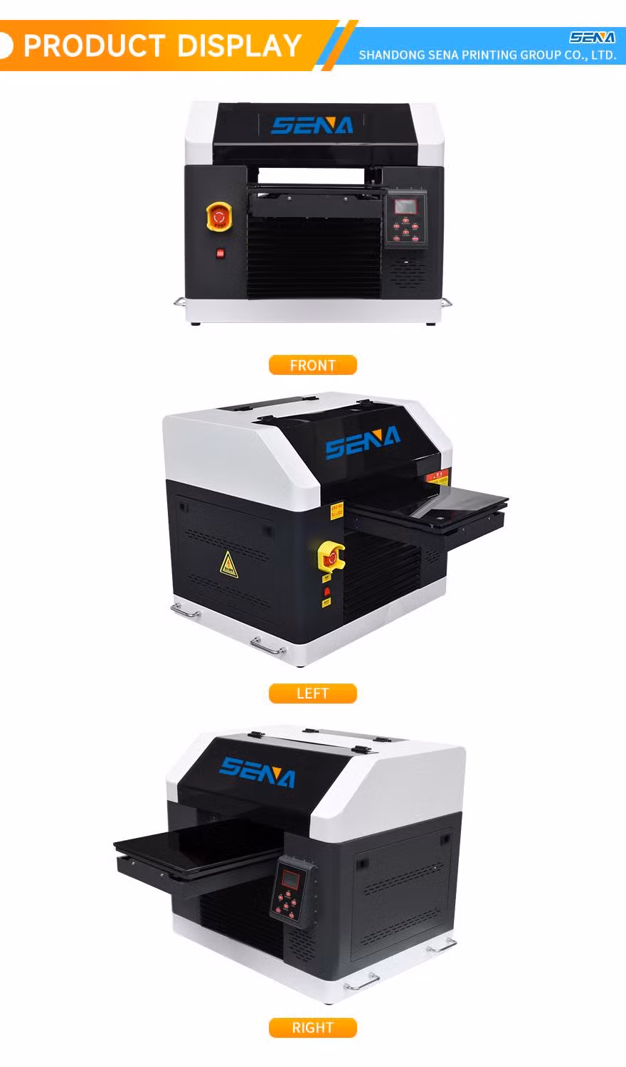 3D Mini Digital 3045 A3 Dtf Printer UV Inkjet Flatbed Printer for Business Ideas Labeling Machine Pen Phone Case Golf PVC Card