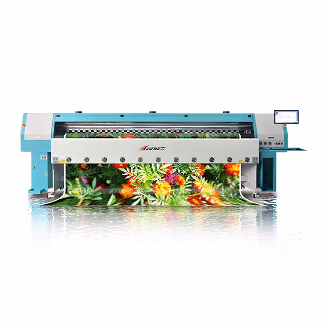 Vigojet Hot Sales 3D Inkjet Printer 1.8 M Eco Solvent Printer Wall Printer