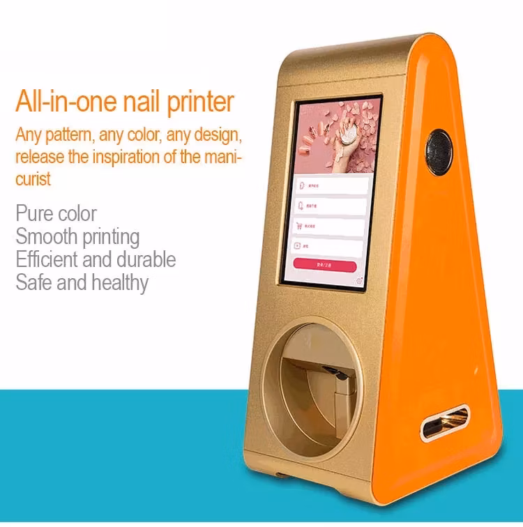 Automatic Manicure 3D Printing Machine Digital Design Nail Art Printer Finger Nail Polish Print Machine Price