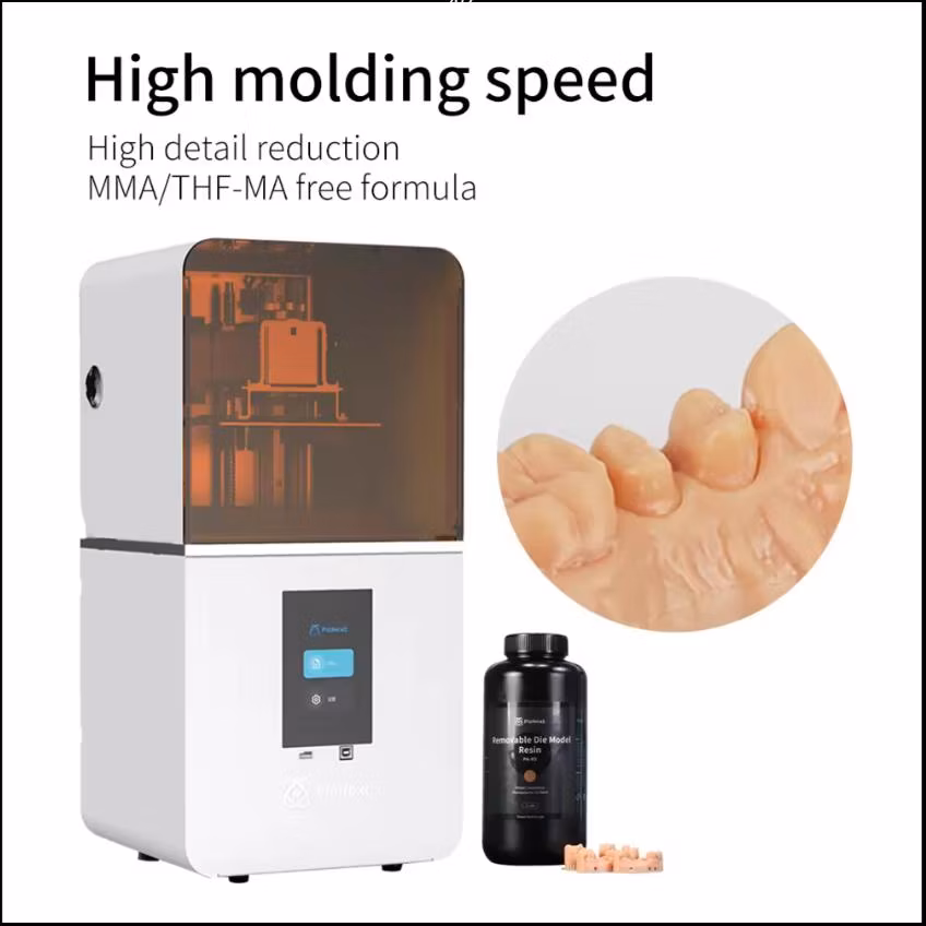 Creality- Pionext Removable Die Model Resin Pn-Rd, Dental Mold Material Rigid UV Resin, High Quality 3D LCD Printer Mould