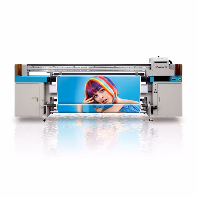Vigojet Hot Sales 3D Inkjet Printer 1.8 M Eco Solvent Printer Wall Printer