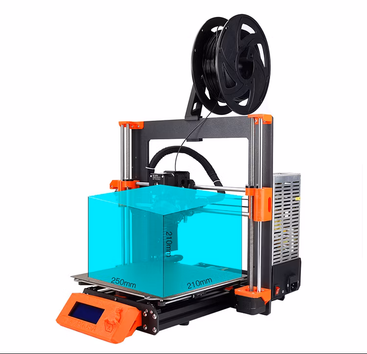 3D Printers Prusa I3 Mk3s MK3/Mk3s+Pei Double-Sided Powder Steel Plate Upgraded Package Full Kit with Aluminum Alloy Frame Profile Education 3D Printers
