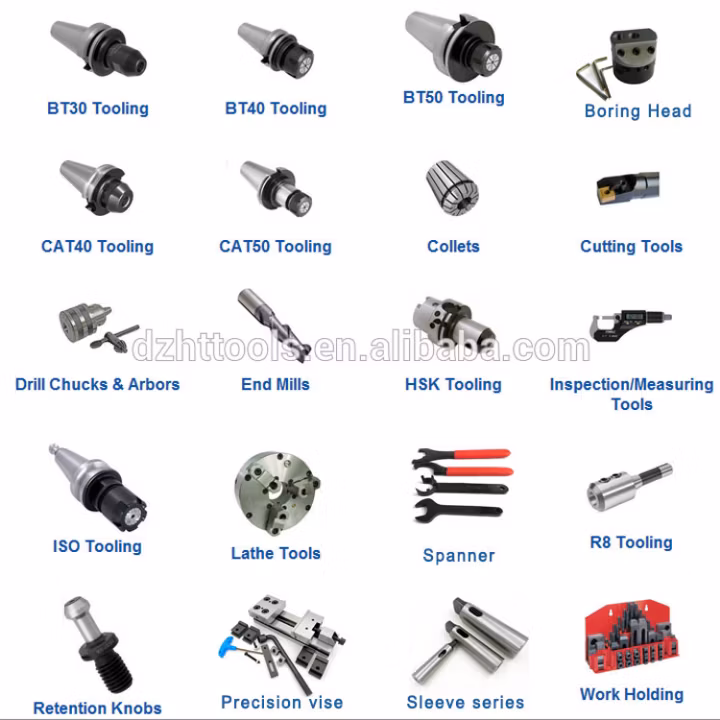 CNC Machine Tool 58 PCS Clamping Kit with Metal Holder Including Flange Nut, T Silot Nut M16 Ck12