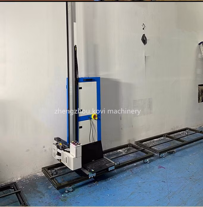 Outdoor Indoor Automatic Mural 3D UV Vertical Wall Printer Painting Machine