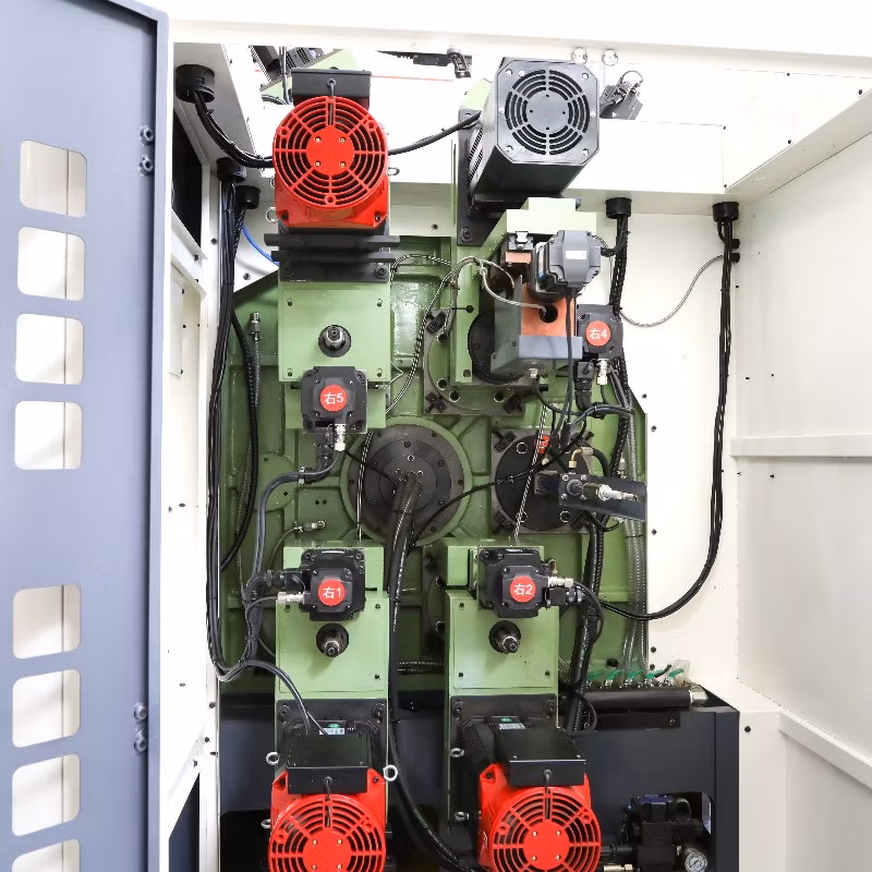 Automatic Rvr-740K High-Precision CNC Rotary Transfer Machine Slant Metal Lathe Tools for Brass Valve Production