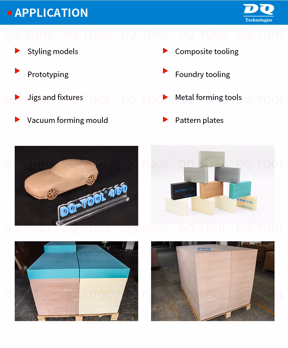 Foundry Casting Polyurethane Tooling Tooling PU Wood Extruded Polystyrene