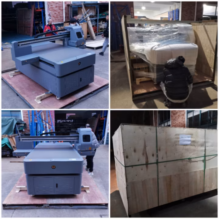 3D Inkjet UV Flatbed Printer for Glass Metal Ceramic Wood Plastic PVC Printer Large Format Printing Machine
