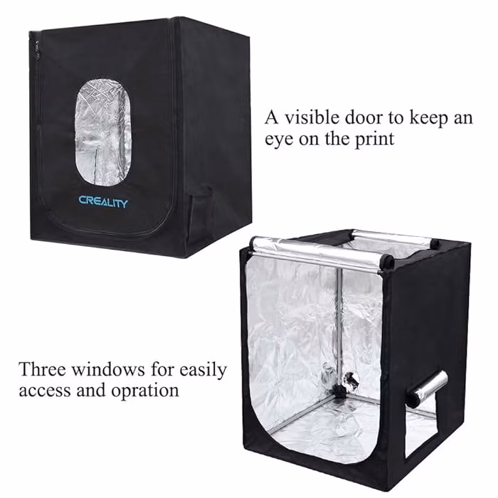 3D Printer Large Enclosure Room for Ender 3 Series /Ender5 Series, Printer Covers Constant Temperature Soundproof Heating Tent