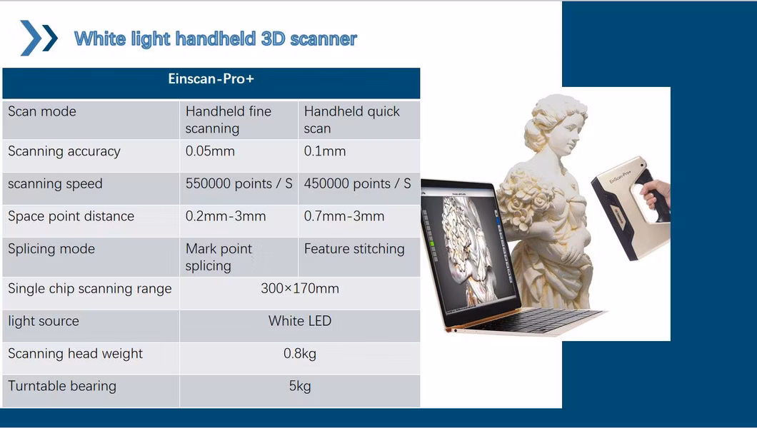 China Factory Price CNC 3D Laser Scanner Router Shinning 3D Body Scanner for 3D Printer