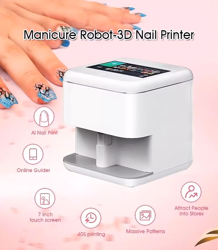 Wholesale Women Portable Nail Printer 10 DIY Smartl V9 Nail Printer