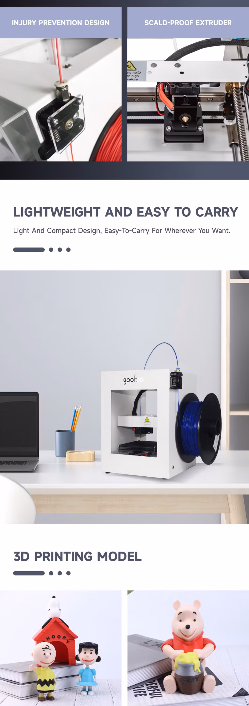 High Speed Concrete DIY Industrial Mini 3D Printing Machine House Printer 3D Price for Kids