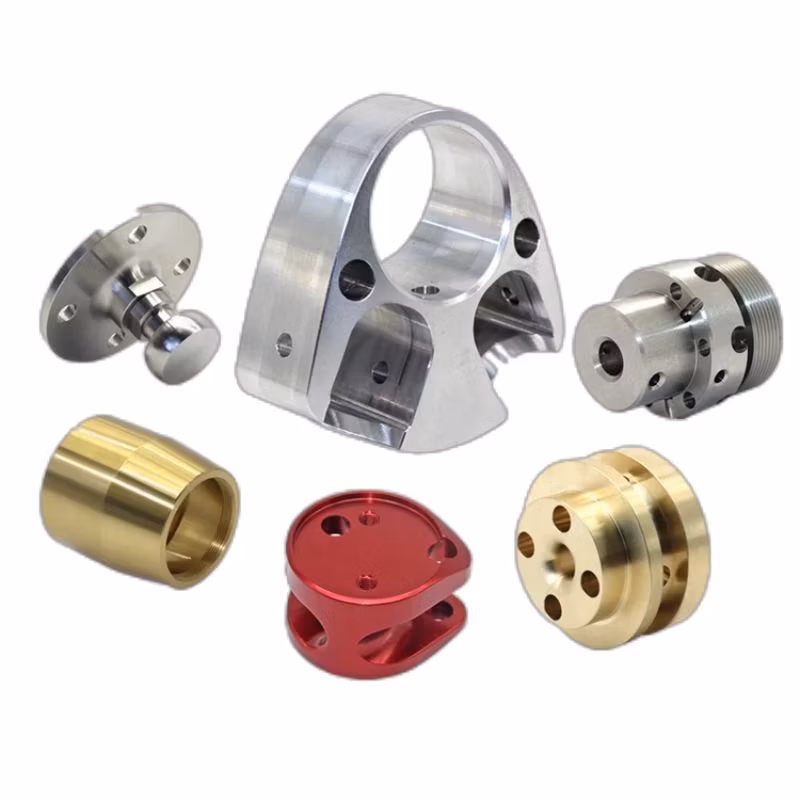 Custom China Factory Price CNC Milling Aluminum/Stainless Steel/Brass/Copper/Titamium CNC Machining Service Auto Spare Bicycle Motorcycle CNC Machining Parts