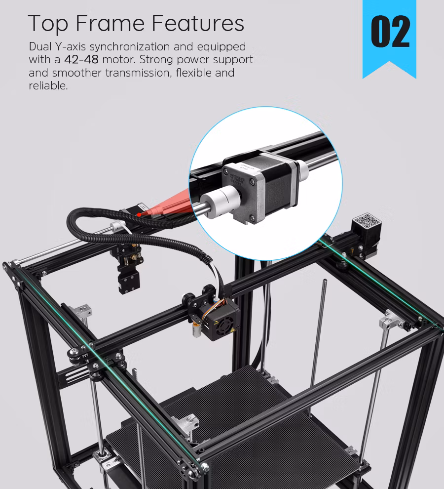 Ender-5 Plus 3D Printer with Bltouch Auto Bed Leveling Sensor