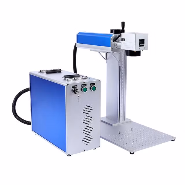 20/30/50/60/100W Macchina per marcatura laser a fibra Mopa portatile per stampa di logo 3D Stampante per incisione su metallo e imballaggio di penne in plastica