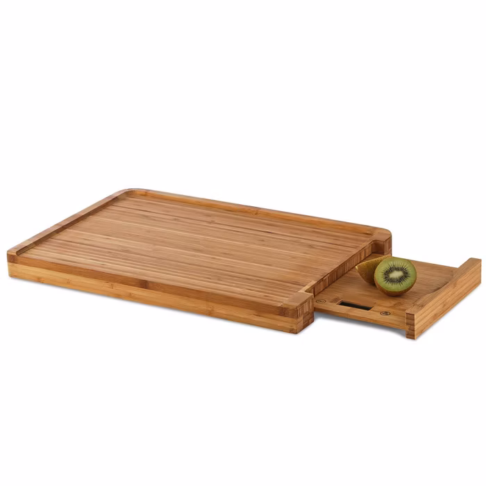 New Arrival Eco-Friendly Kitchen Scale Bamboo Chopping Board Scale Baking Scale