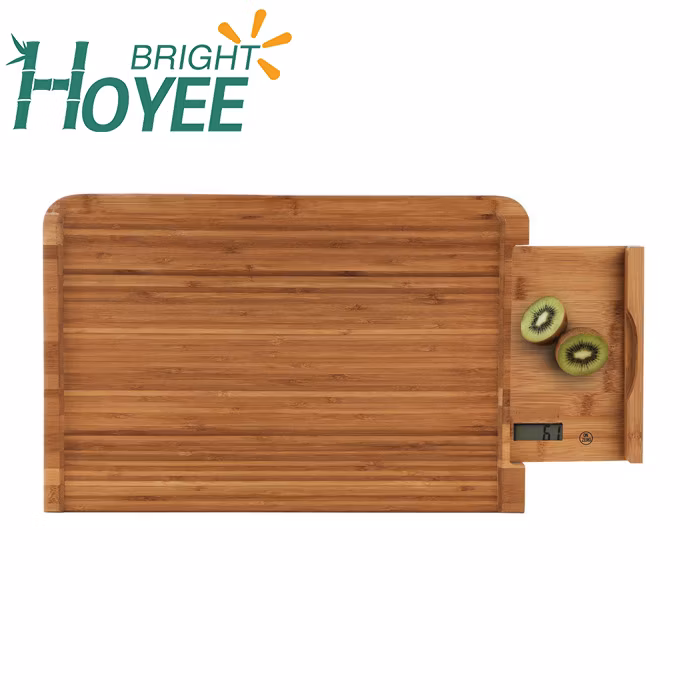 New Arrival Eco-Friendly Kitchen Scale Bamboo Chopping Board Scale Baking Scale
