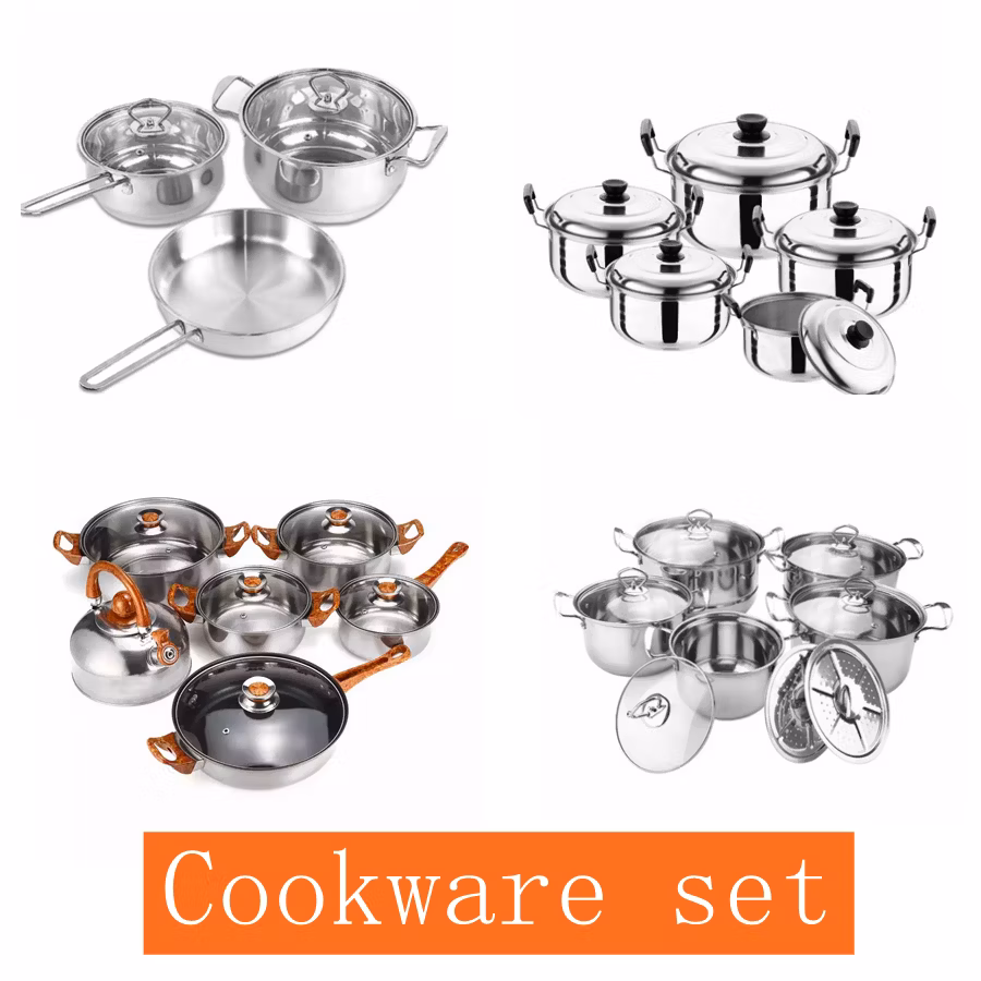 Saucepan Hammer Snow Pan Stainless Steel Wood Handle Milk Pan Kitchen Utensils