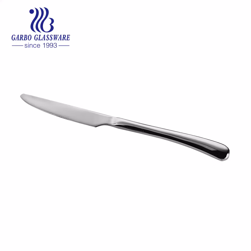 201 Stainless Steel Cutlery Set Silver Color Metal Flatware Dinner Knife Fork Spoon Set High Quality Hotel Silverware
