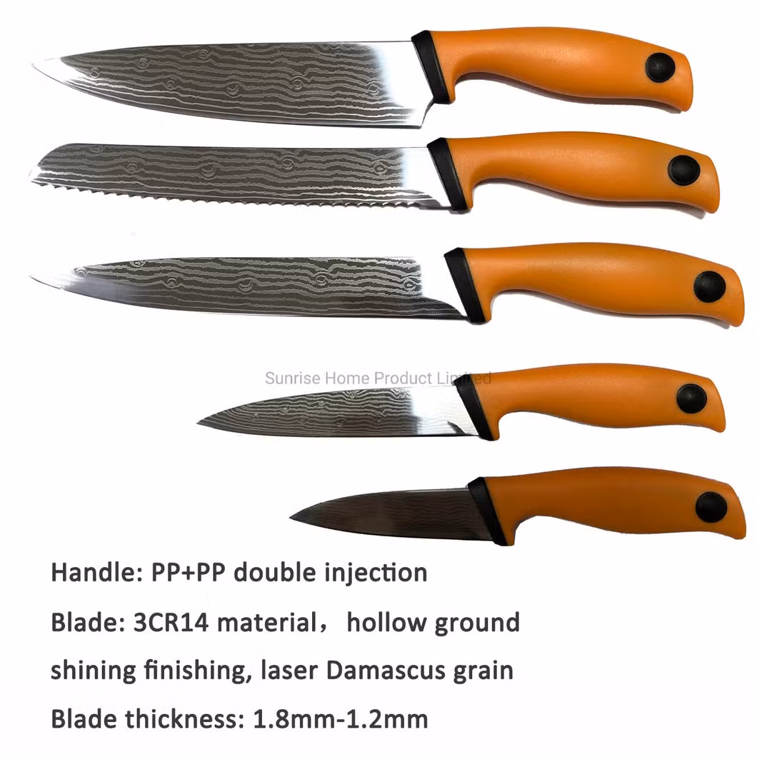 Innovative Technology Kitchen Knife 8′ ′ Carving Knife with Plastic Handle (KSK1034)