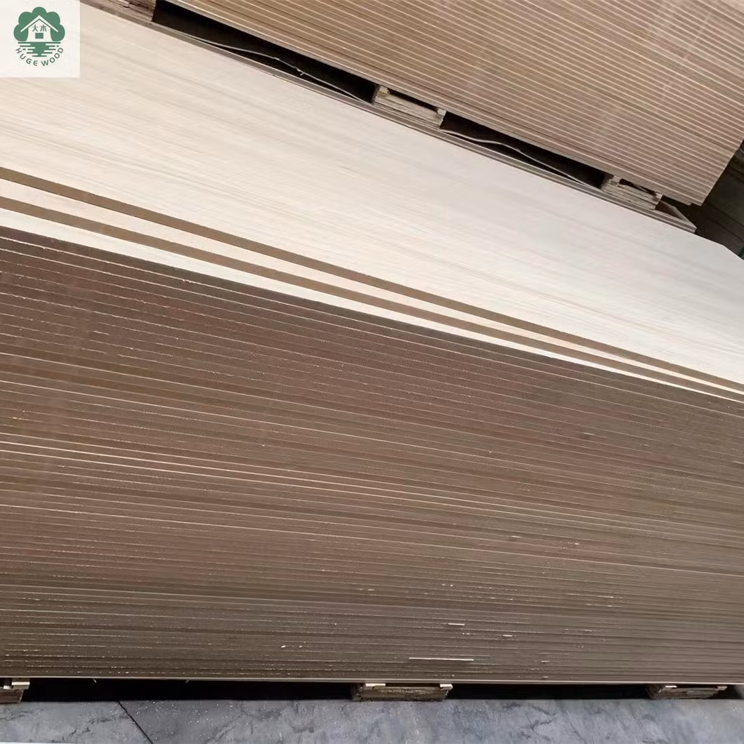 Competitive Price Medium Density Fiberboard Plain Melamine MDF Board for Closet and Furniture
