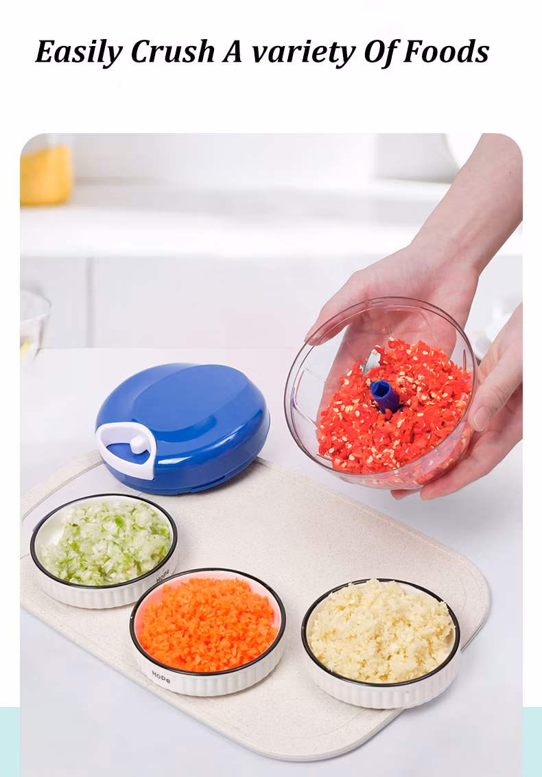 DS-5210D Manual Multi-Functional Garlic and Ginger Crusher 900 Ml Kitchen Gadget