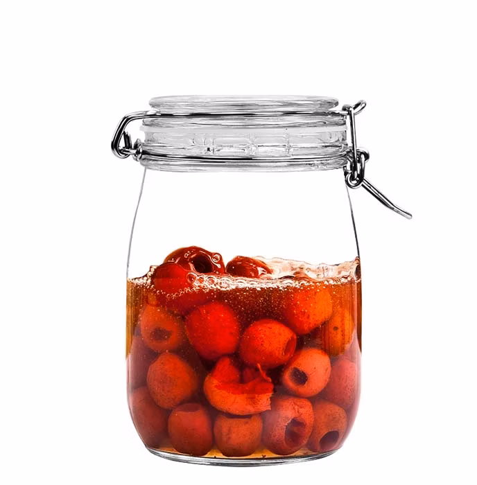 New Sealed Leak-Proof Glass Preservation Bowl Wide Mouth Picnic Box with Lid